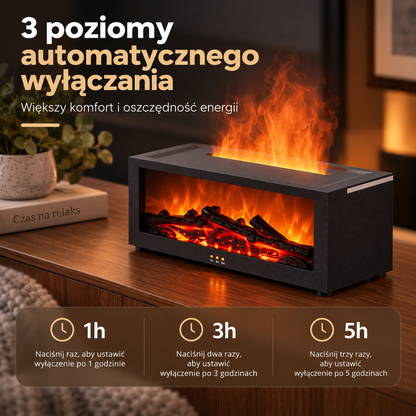 Flamora™ - Dyfuzor z Efektem Kominka
