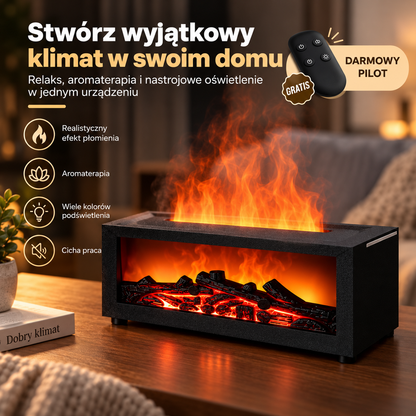 Flamora™ - Dyfuzor z Efektem Kominka